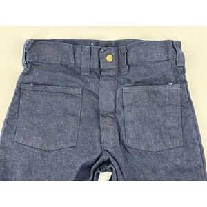 Ely Seafarer STYLE Denim Jeans 1970s Vintage Bell Bottoms US Sanforized 26x35